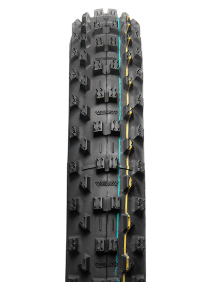 Pneu Force Enduro VRM 481 70/100-19 pour la roue arrière de la SURRON Light Bee équipée d'une jante en 18 pouces homologué FIM.