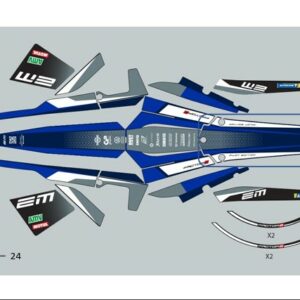 Kit déco complet pour l'Eletric Motion Factor-e Pilot Edition limitée.